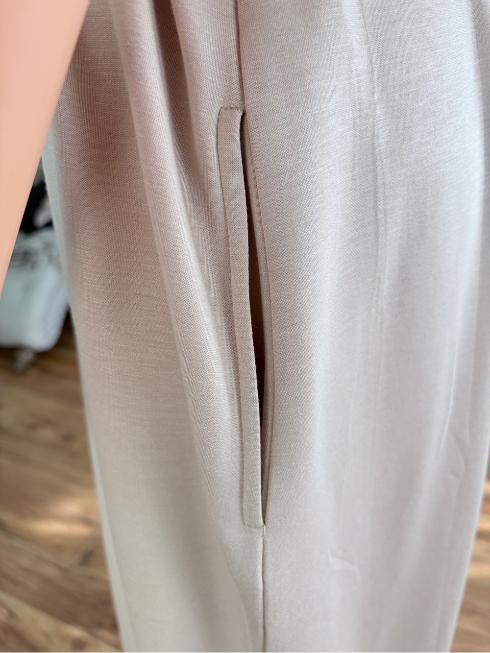 ANRABESS Beige T-Shirt Dress – Size XXL - Picture 5 of 7